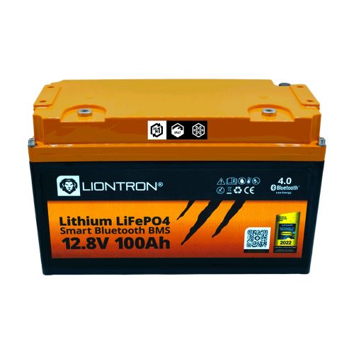 LIONTRON LiFePO4 12,8V 100Ah LX Smart BMS mit Bluetooth - Marine - All In 1