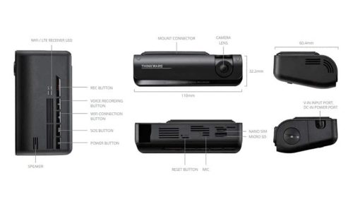 GPS-Tracking TINKWARE Dash Cam T700 - ProVerDa Erfurt GmbH