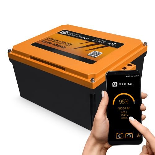 LIONTRON LiFePO4 12.8V 200Ah LX Smart BMS mit Bluetooth Wohnmobil-Untersitz-Batterie mit Bluetooth - ProVerDa Erfurt GmbH